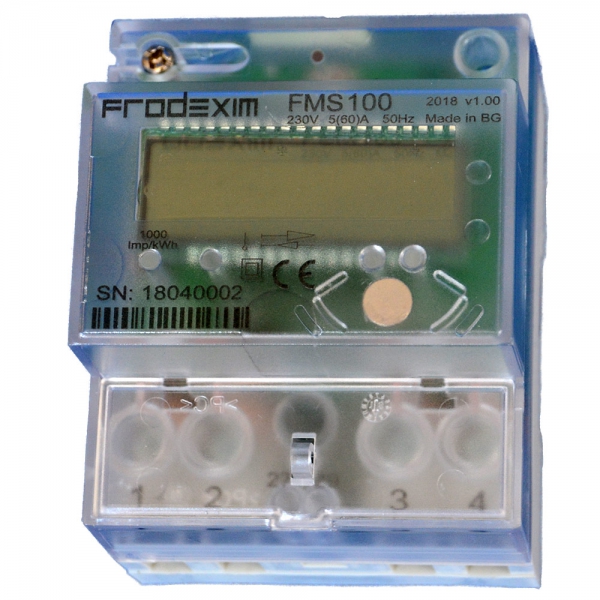 FMS100 Single phase electronic electricity meter