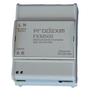 Modbus TCP/Modbus RTU Gateway Frodexim FEM500-2